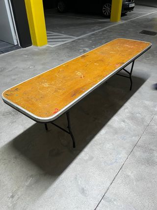 Mesa plegable infantil - práctica