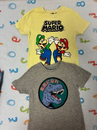 Lote 10 camisetas niño