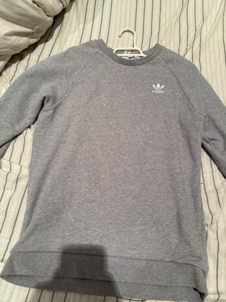 Sudadera gris Adidas