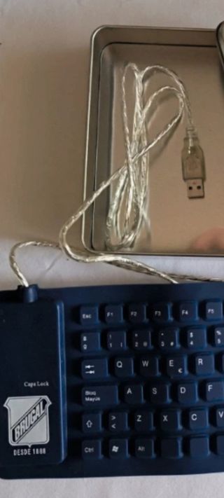 Teclado Brugal Silicona. USB