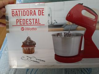 Batidora de pedestal iWotto - Roja
