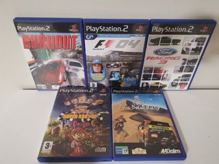 Pack de 5 Juegos originales de Playstation 2