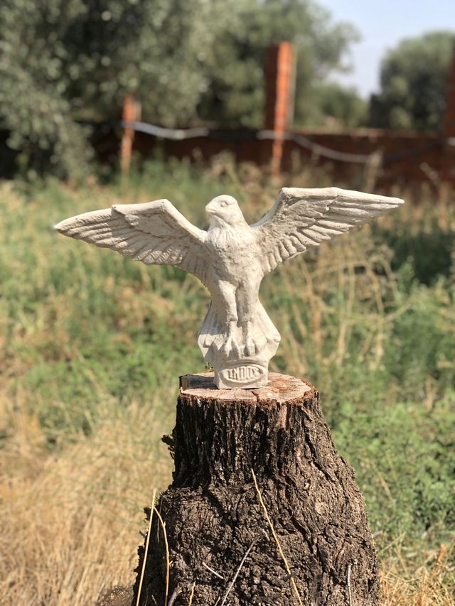 Águila decorativa Indox