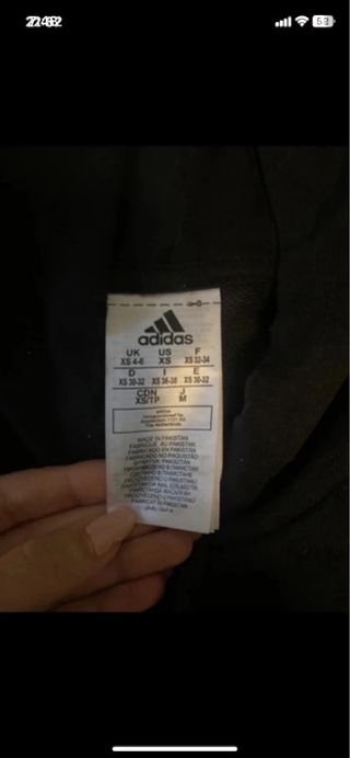 Sudadera Adidas Negra