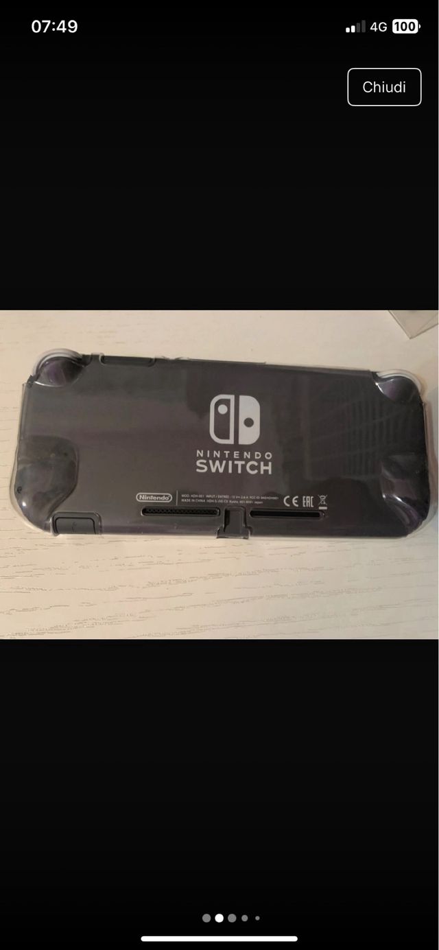 Nintendo Switch Lite Grigia