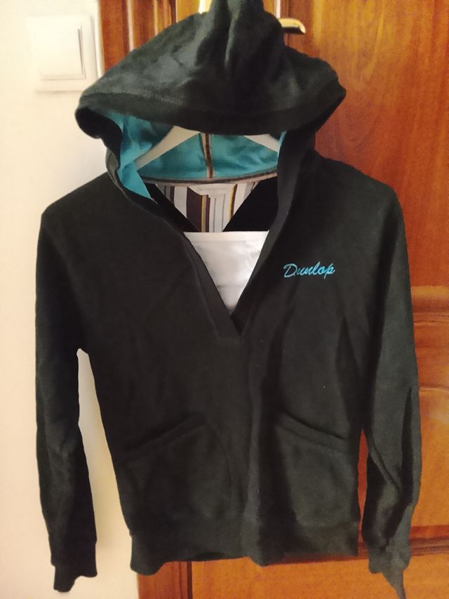 Sudadera Dunlop niño capucha