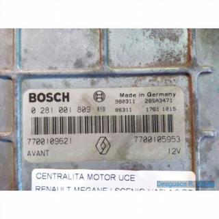 CENTRALITA MOTOR UCE 0281001809 7700109621 28SA34