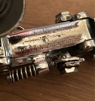 Desviador Campagnolo Gran Sport de los 60’s 