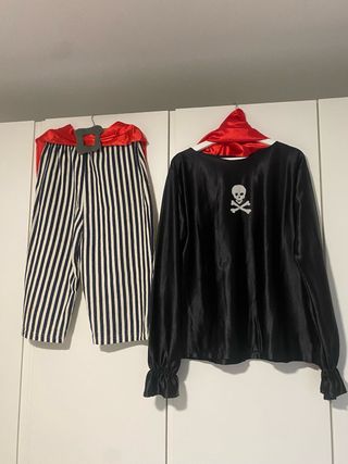Disfraz pirata unisex T.XL