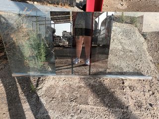 Mampara baño fija - Cristal transparente