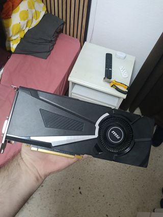 Tarjeta Gráfica Nvidia GTX 1080 MSI