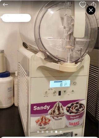Máquina helados Sandy