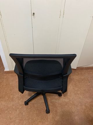 Silla oficina giratoria Amazon negra TLV-AM-H09