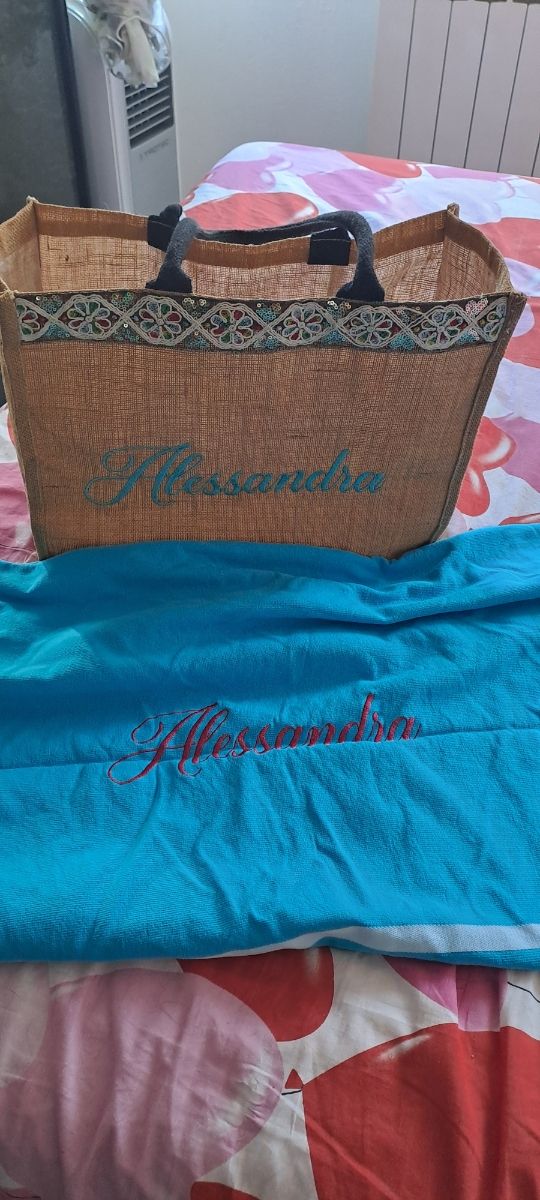 Borsa mare con telo personalizzati