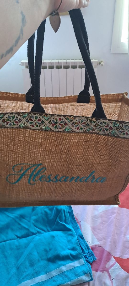 Borsa mare con telo personalizzati