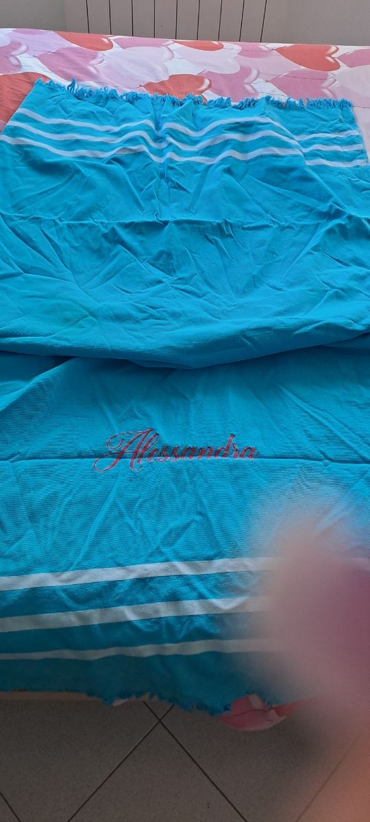 Borsa mare con telo personalizzati