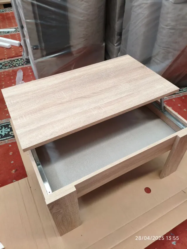 Mesa centro elevable