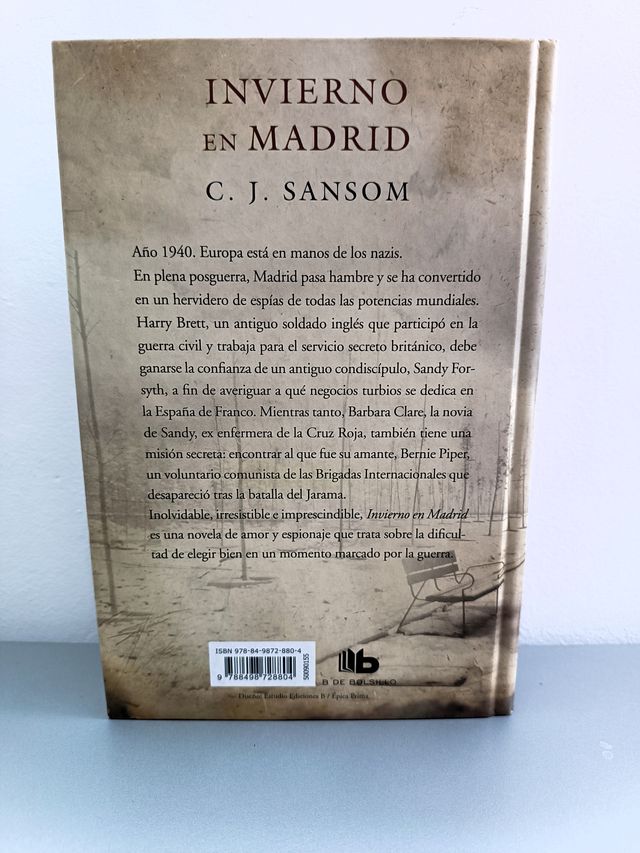 Invierno en Madrid - C. J. Sansom