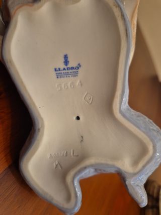 Figura Lladró Niña con Oso