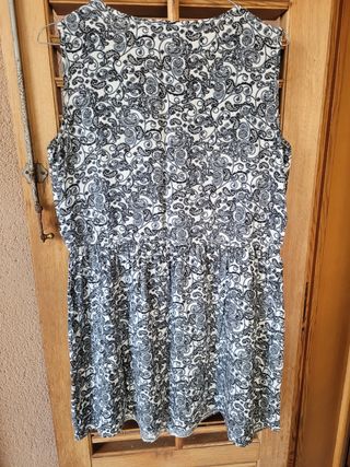 Vestito Zuiiki estivo bianco e nero