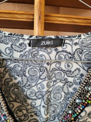 Vestito Zuiiki estivo bianco e nero