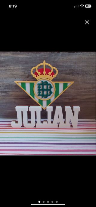Escudos fútbol personalizados 