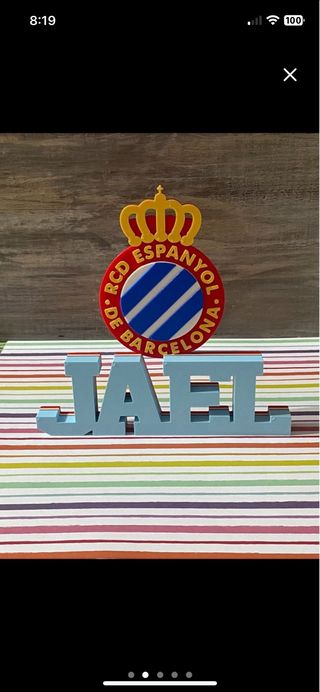 Escudos fútbol personalizados 