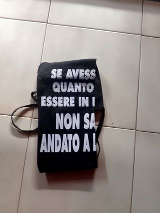 Grembiule da cucina nero - Divertente!