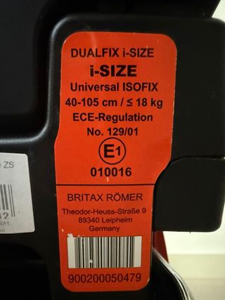 Britax Römer Dualfix i-Size