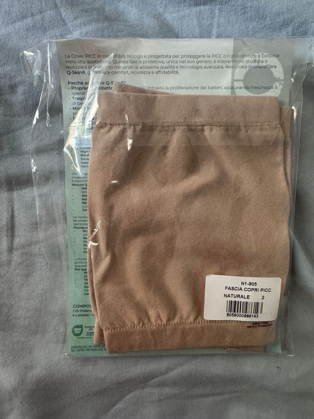 Funda protectora brazo PICC 2pz unisex antibacteriana