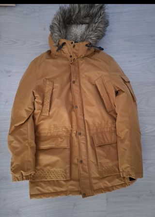 Abrigo Jack & Jones marrón - Talla L 