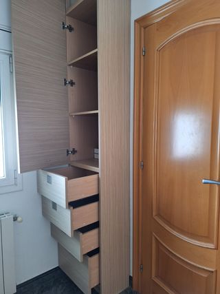 Cama nido plegable - Gris y marrón
