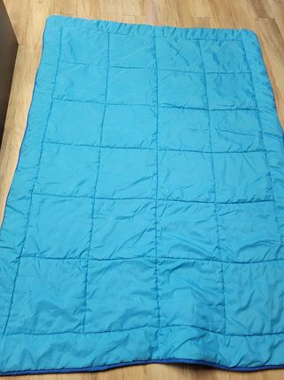 Nórdico azul cama 90 - de microfibra