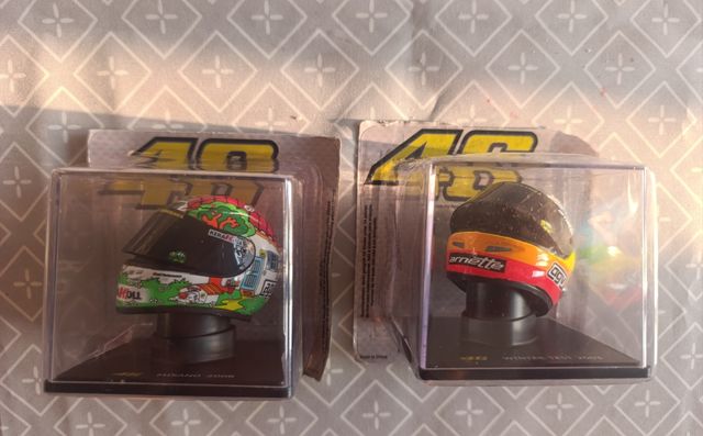 Miniaturas Cascos Valentino Rossi
