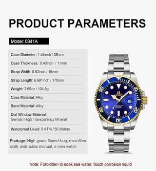 Reloj LENOIN Hombre Moderno