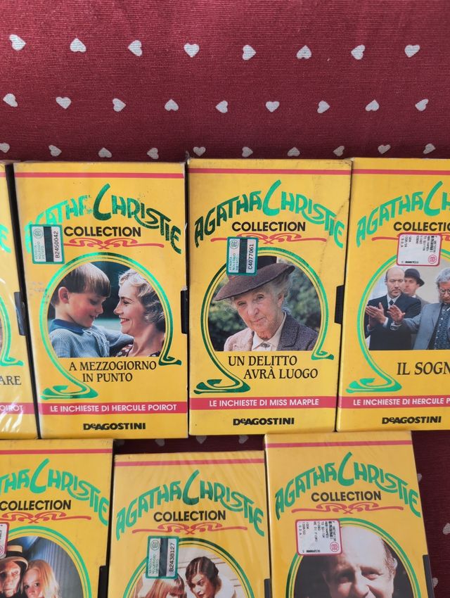 Videocassette Agatha Christie: 12 Film