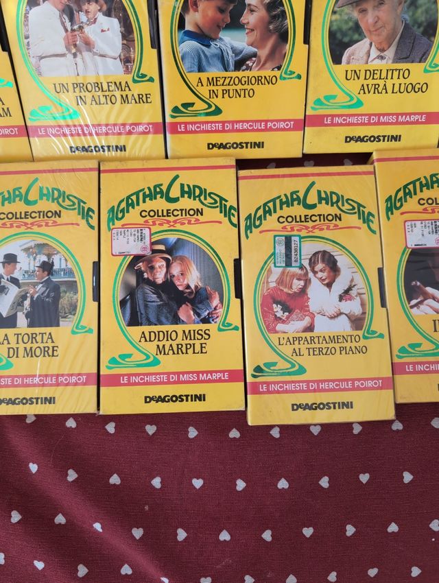 Videocassette Agatha Christie: 12 Film