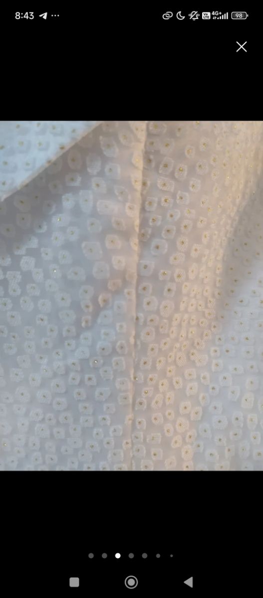 Vestido novia blanco talla 42