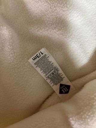 Buzo bebé polar blanco