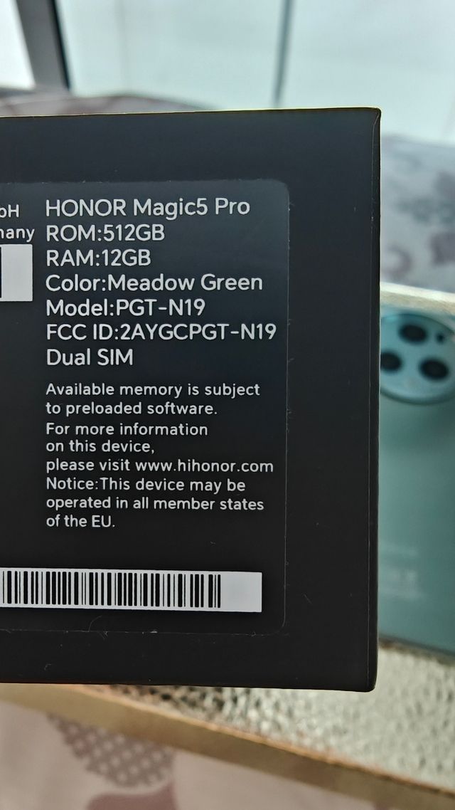 Honor Magic 5 Pro - Verde