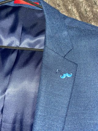 Americana azul Núñez de Arenas