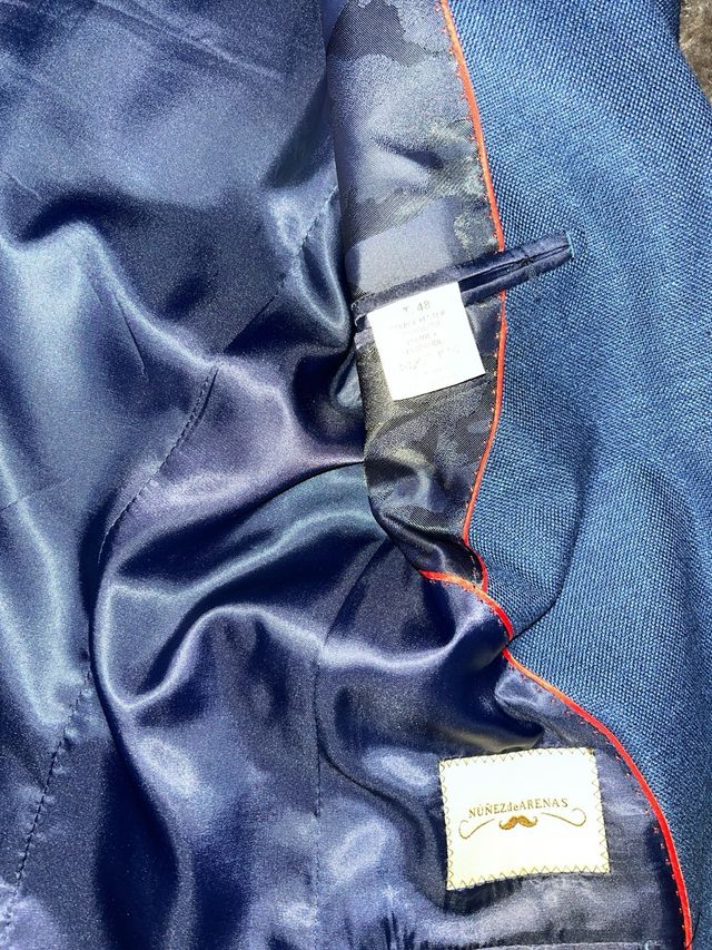 Americana azul Núñez de Arenas