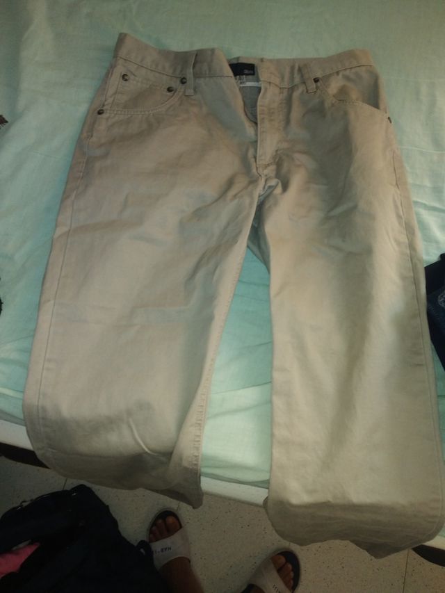 Pantalones beige Esfera L