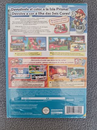 Paper Mario Color Splash Wii U