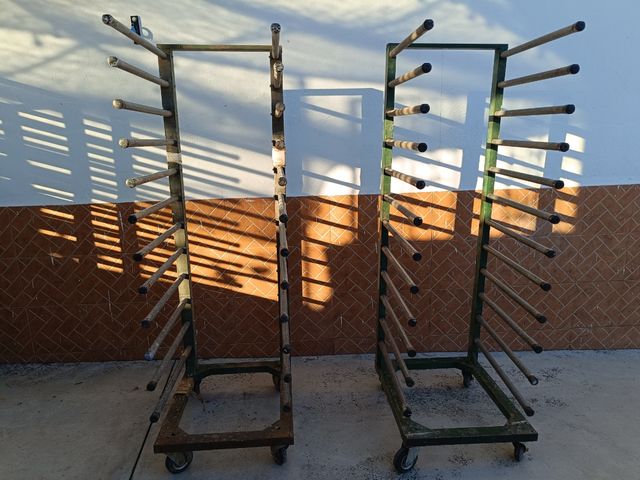 Carro secado de puertas