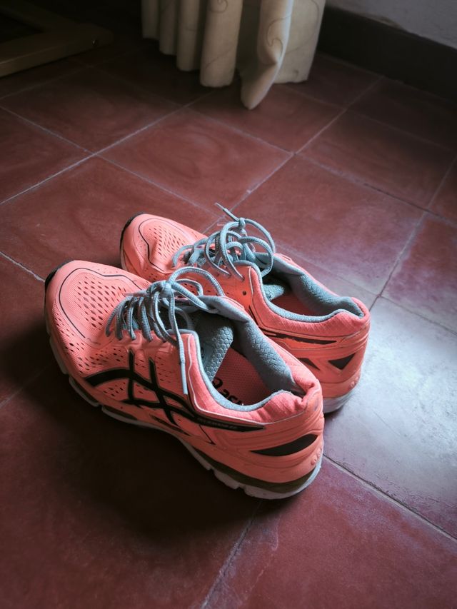 Zapatillas Asics rosa running