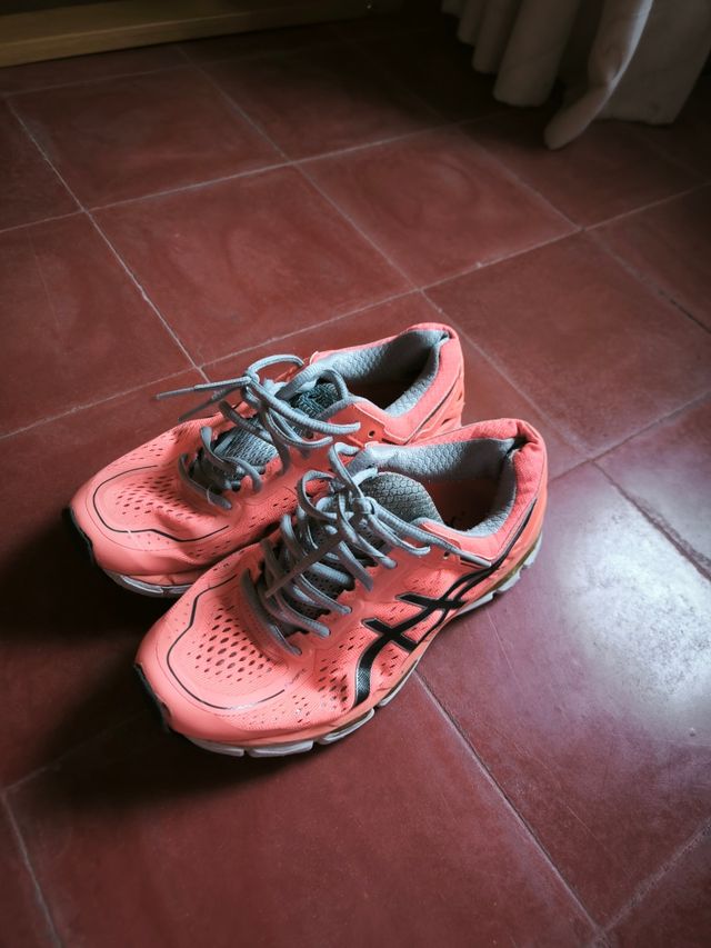 Zapatillas Asics rosa running