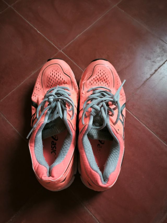 Zapatillas Asics rosa running