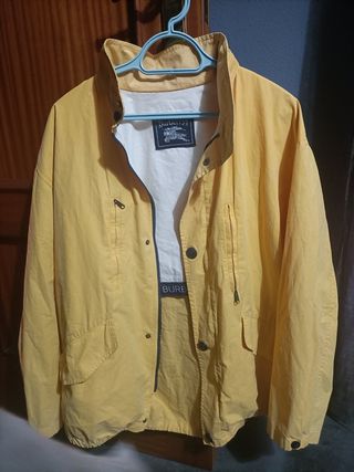 Cazadora Burberry's amarilla XXL