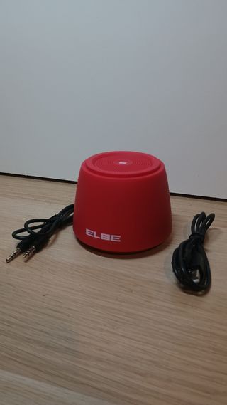 Altavoz ELBE Bluetooth rojo